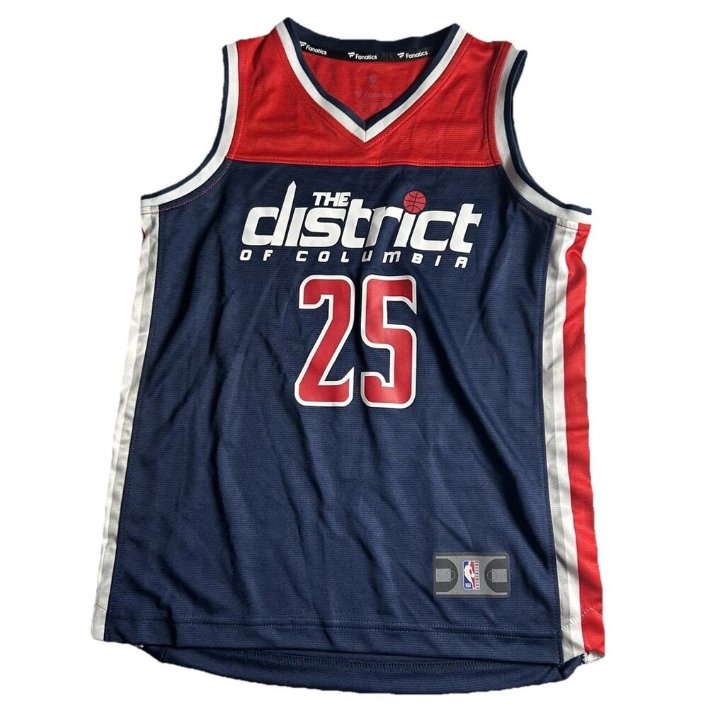 Washington Wizards Ashton #25 Fanatics Youth Swingman‎ Jersey Size Small NBA